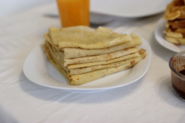 Crêpes à la farine de manioc 