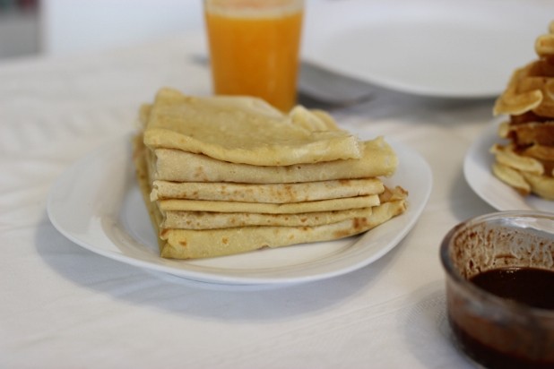 Crêpes à la farine de Manioc 