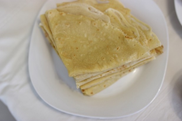 Crêpes à la farine de Manioc 