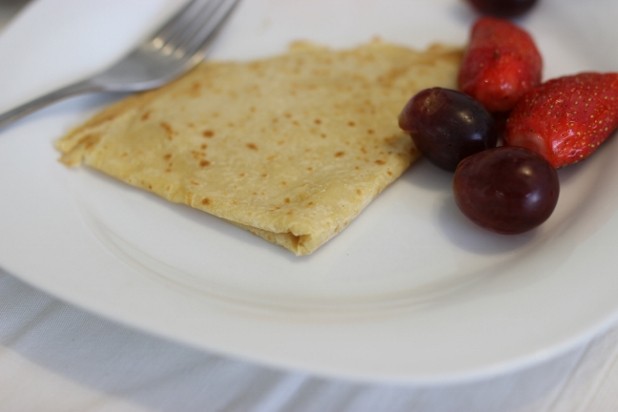 Crêpes à la farine de Manioc 