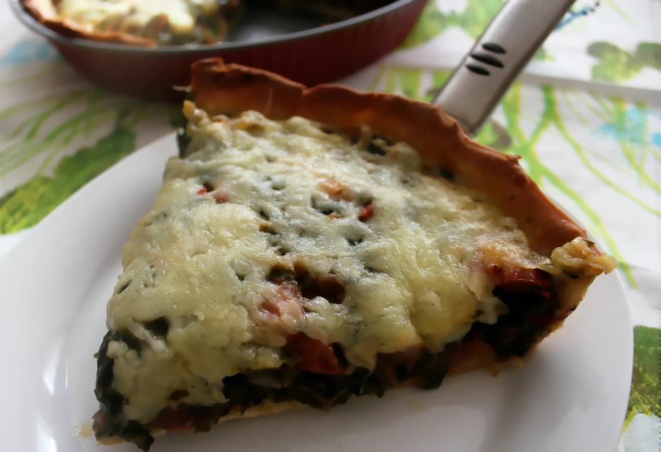 pizza au légumes