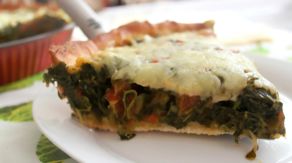 pizza au légumes