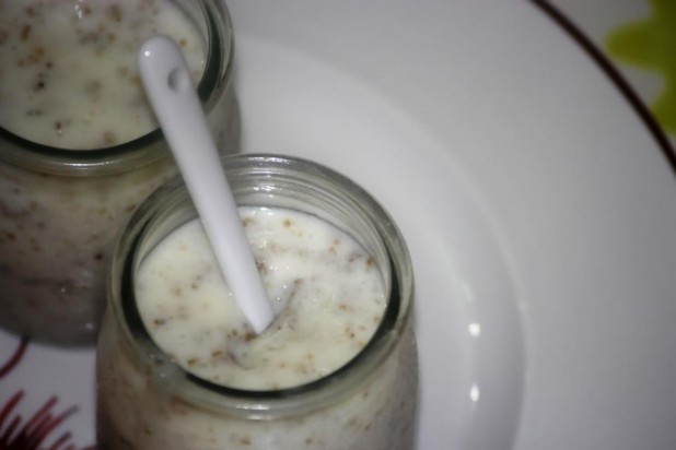 Le Dégué (Semoule de mil au lait caillé) dessert sénégalais 