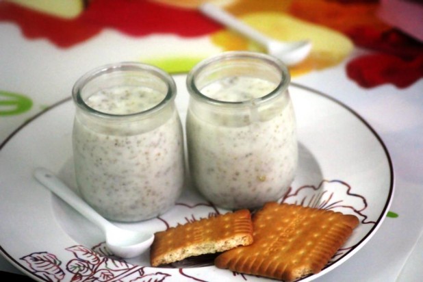 Le Dégué (Semoule de mil au lait caillé) dessert sénégalais 