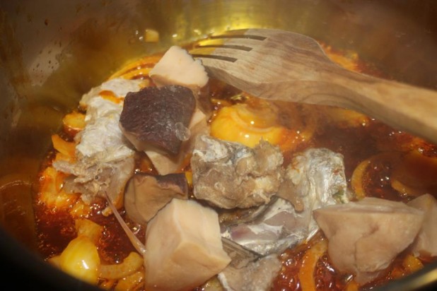 SOUPOU KANDJIA (Sauce au Gombo à la sénégalaise)