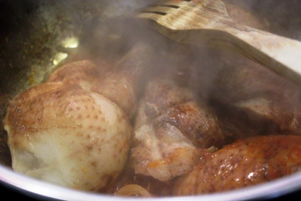 mafé poulet fumé