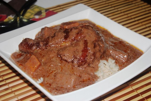 mafé poulet fumé