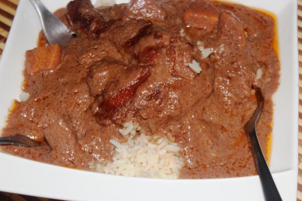 mafé poulet fumé