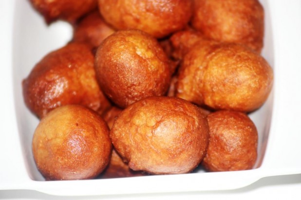 beignets de farine nigérians