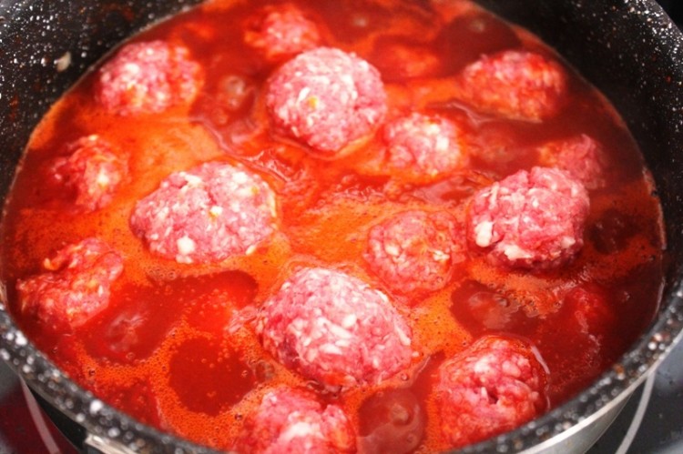 boulettes de viande à la tomate (3)