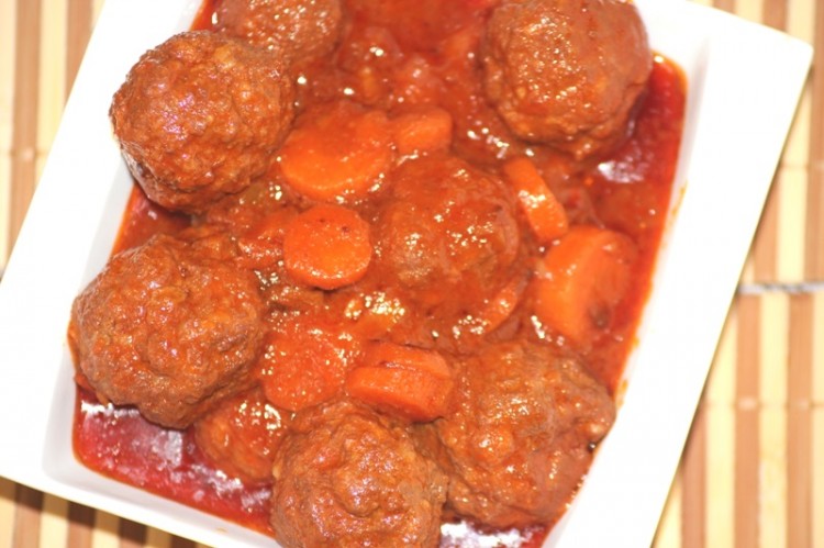 boulettes de viande à la tomate (4)