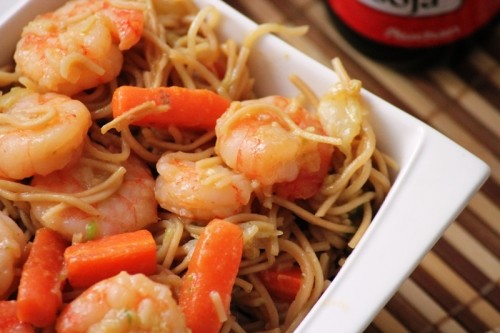nouilles sautées aux crevettes (14)