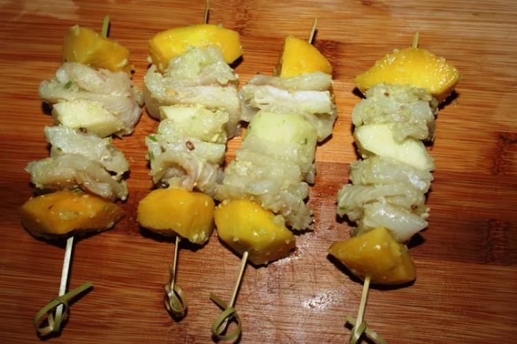 brochettes de filets de sole aux pèches (5)