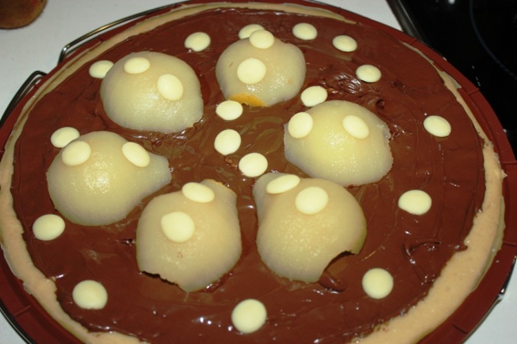 pizza chocolat et poire (6)