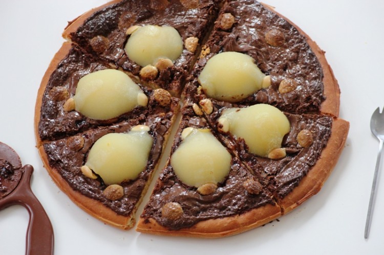 pizza chocolat et poire (7)