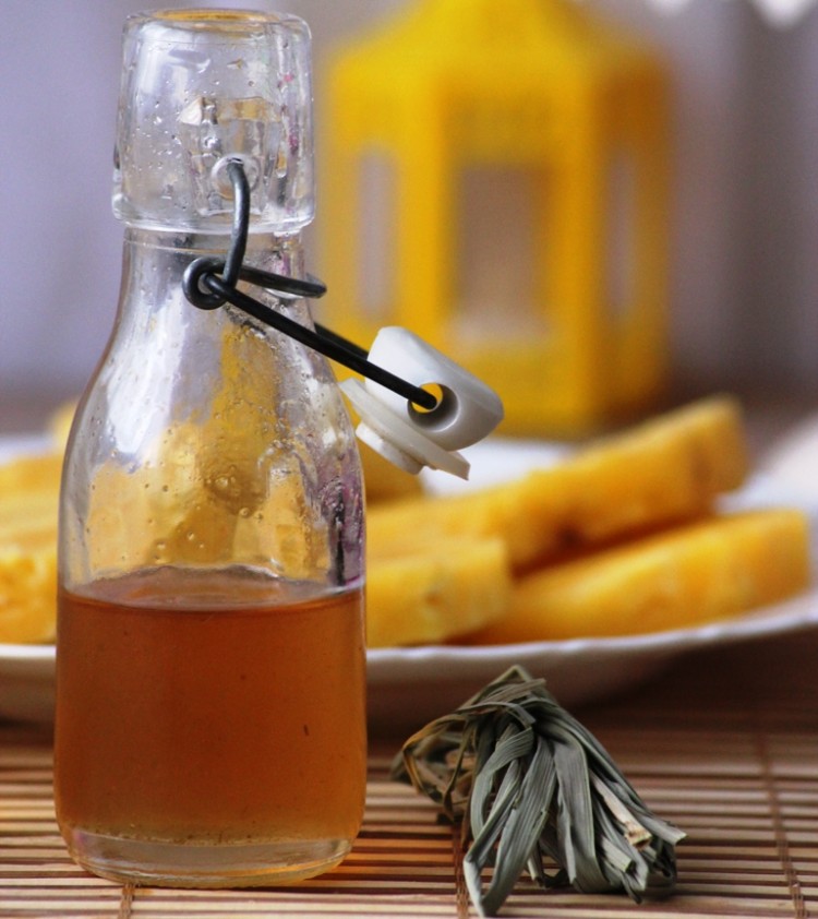 sirop de citronnelle maison