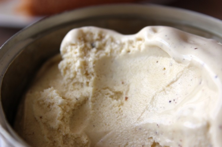 crème glacée à la vanille 