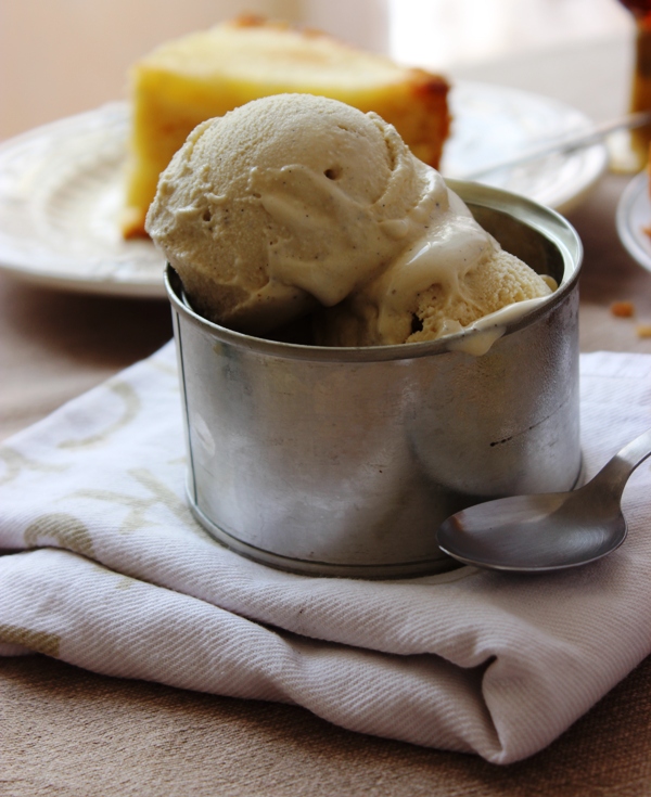 crème glacée à la vanille 
