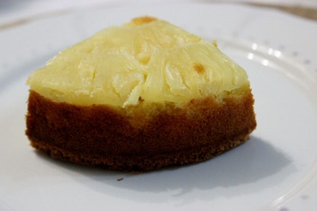 gateau renversé à l'ananas