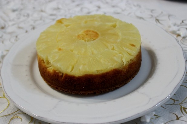 gateau renversé à l'ananas