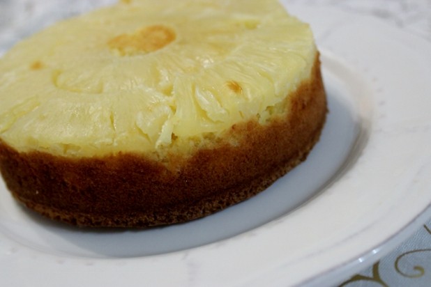 gateau renversé à l'ananas