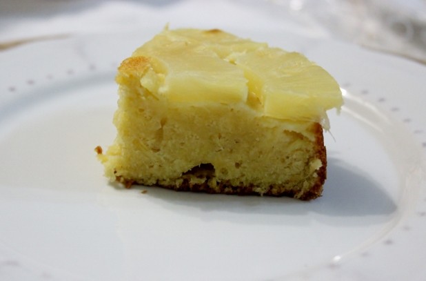gateau renversé à l'ananas
