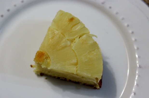 gateau renversé à l'ananas