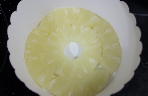 gateau renversé à l'ananas