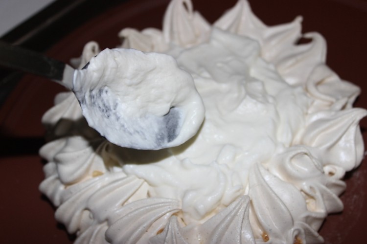 pavlova à la fraise