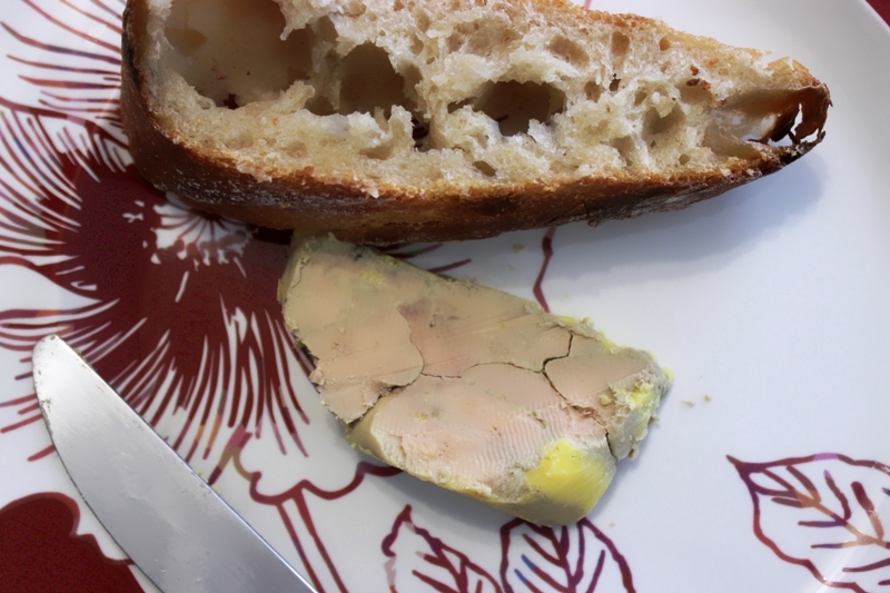 terrine de foie gras au four