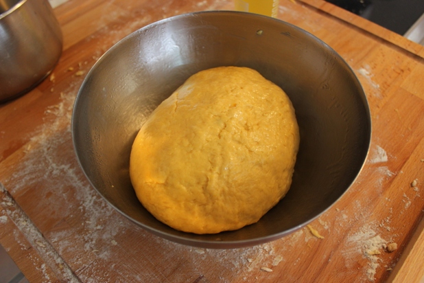 brioche à la patate douce & orange
