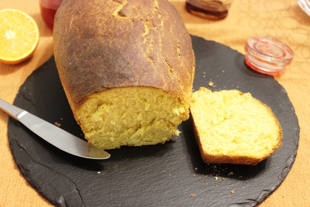 brioche à la patate douce & orange