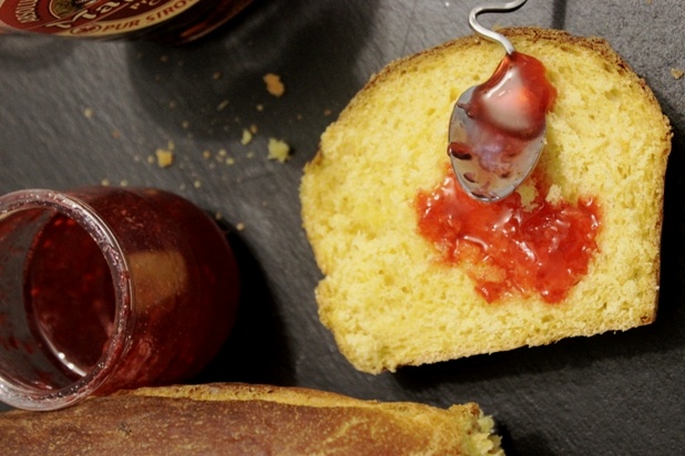 brioche à la patate douce & orange