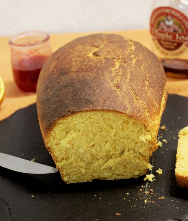 brioche à la patate douce & orange