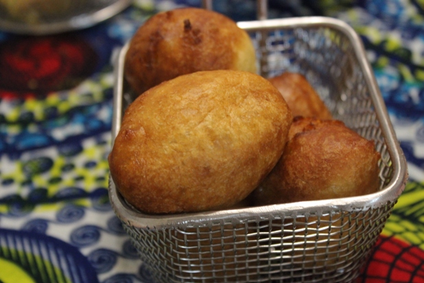 beignets au cidre et mangue 