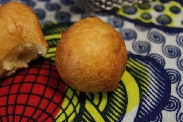 beignets au cidre et mangue 