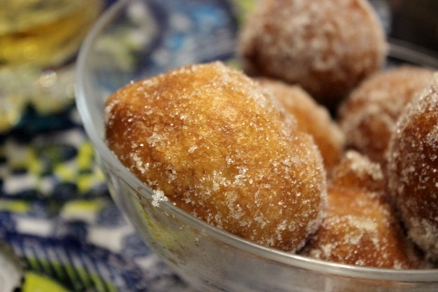 beignets au rhum et mangue 
