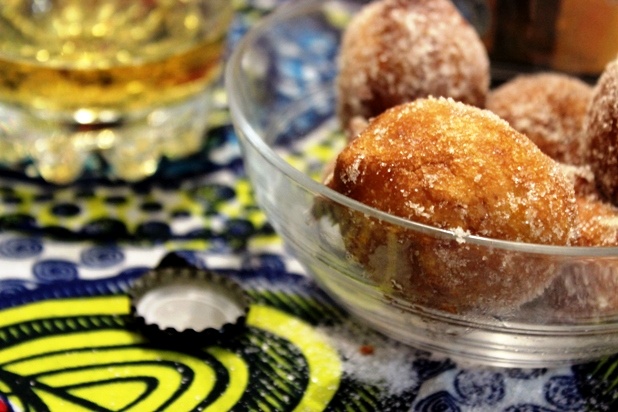 beignets au cidre et mangue 