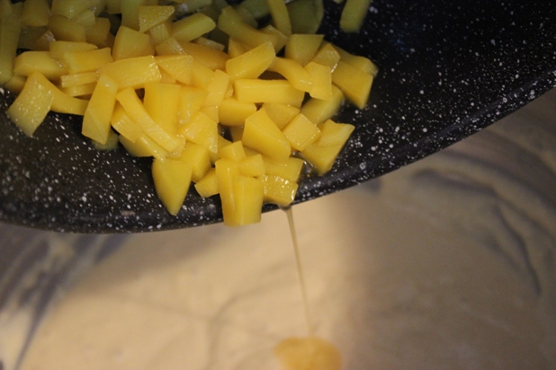 beignets au cidre et mangue 