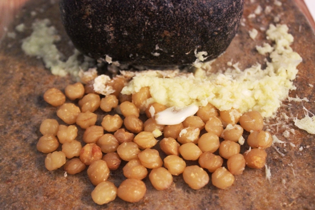 crevettes sautées njansan et huile de coco