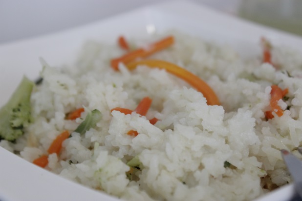 riz sauté légumes coriandre & citron vert