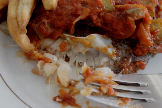 sole grillée à la tomate