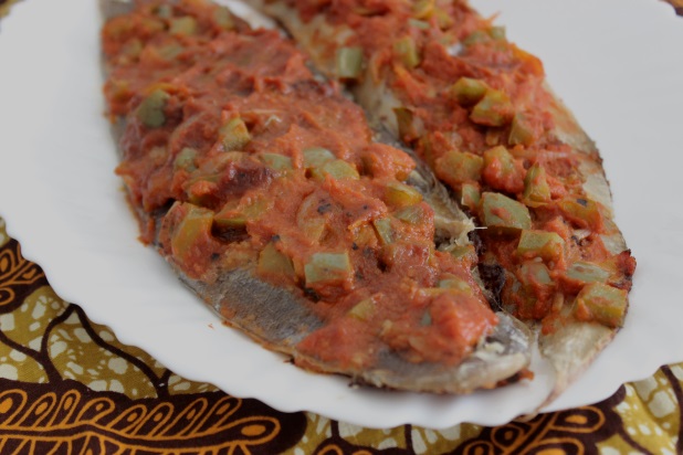 sole grillée à la tomate