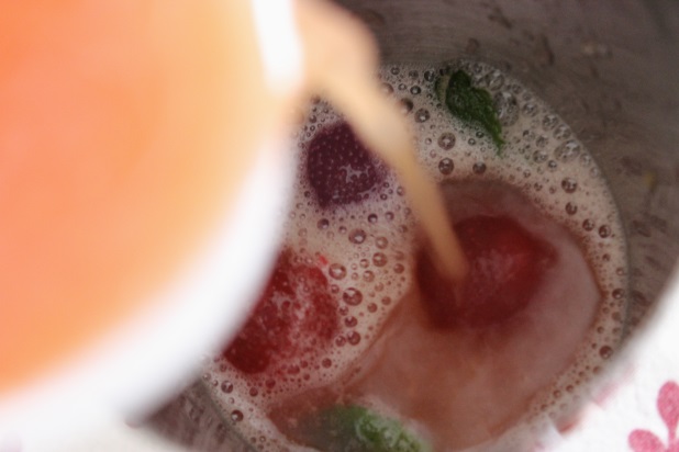 Cocktail aux agrumes 