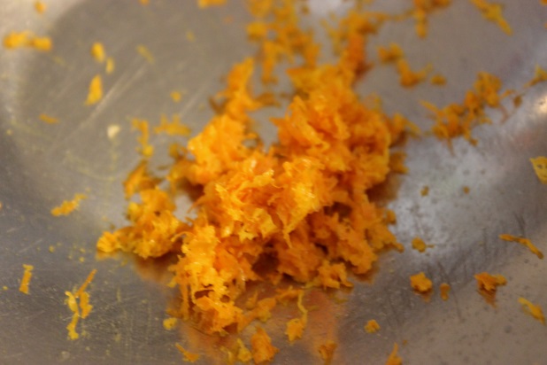 gaufres à l'orange