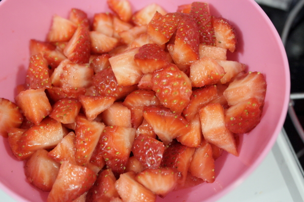 fraisier chocolat