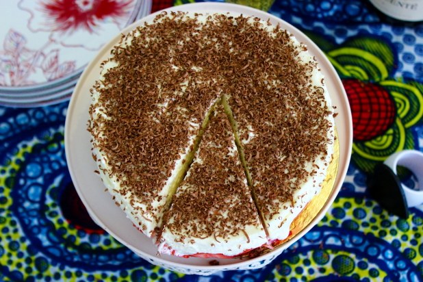 fraisier chocolat