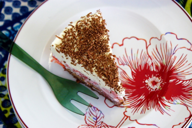fraisier chocolat