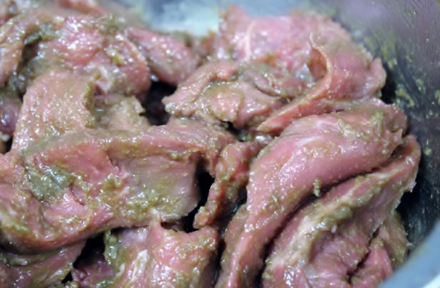 Brochettes de boeuf au cumin
