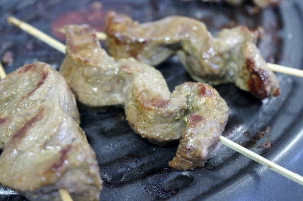 Brochettes de boeuf au cumin